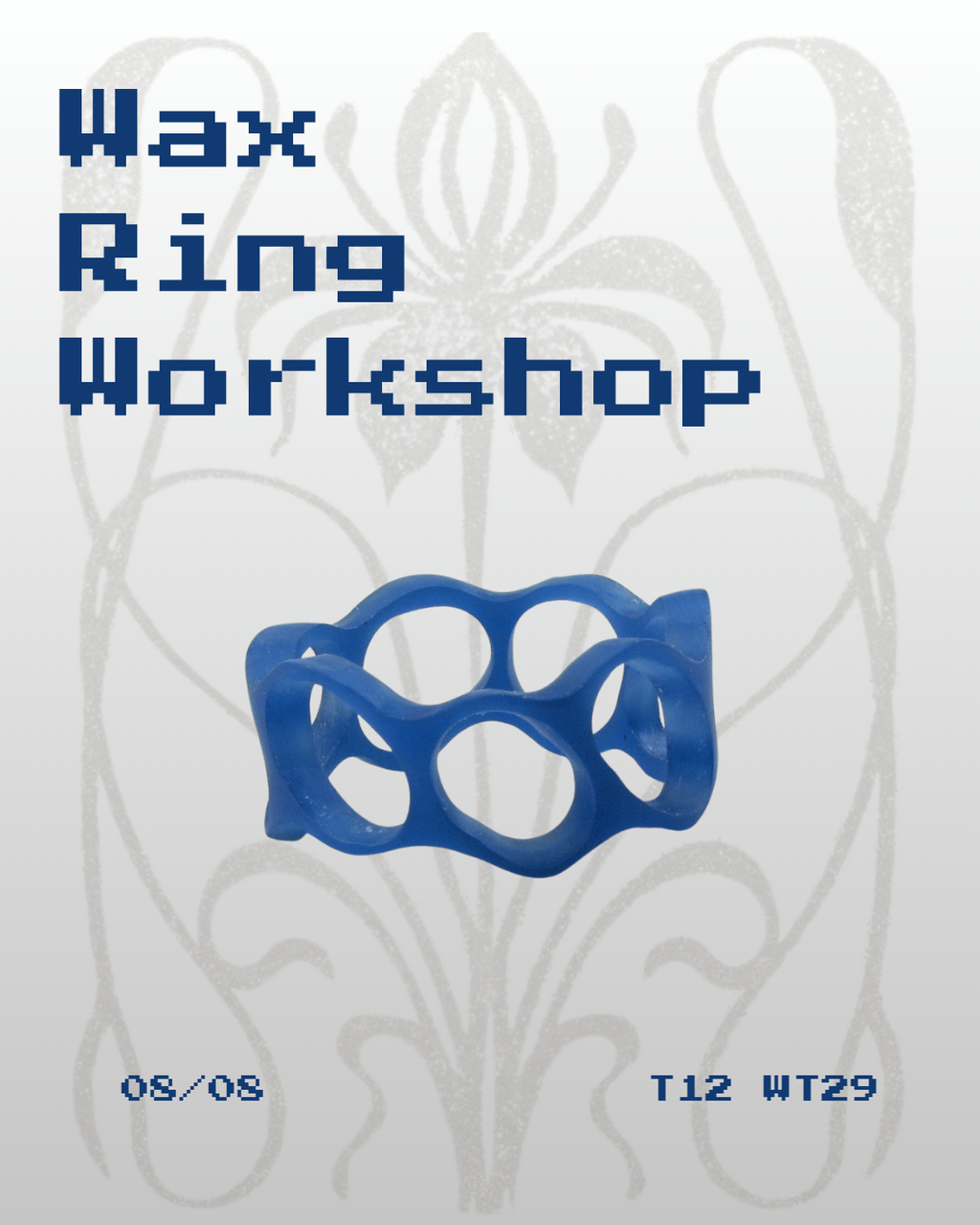 Create your own sterling silver ring workshop 8th of August
