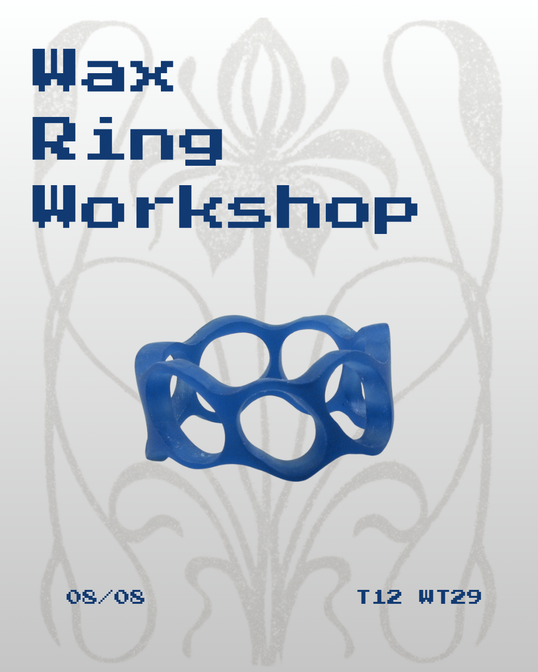Create your own sterling silver ring workshop 8th of August