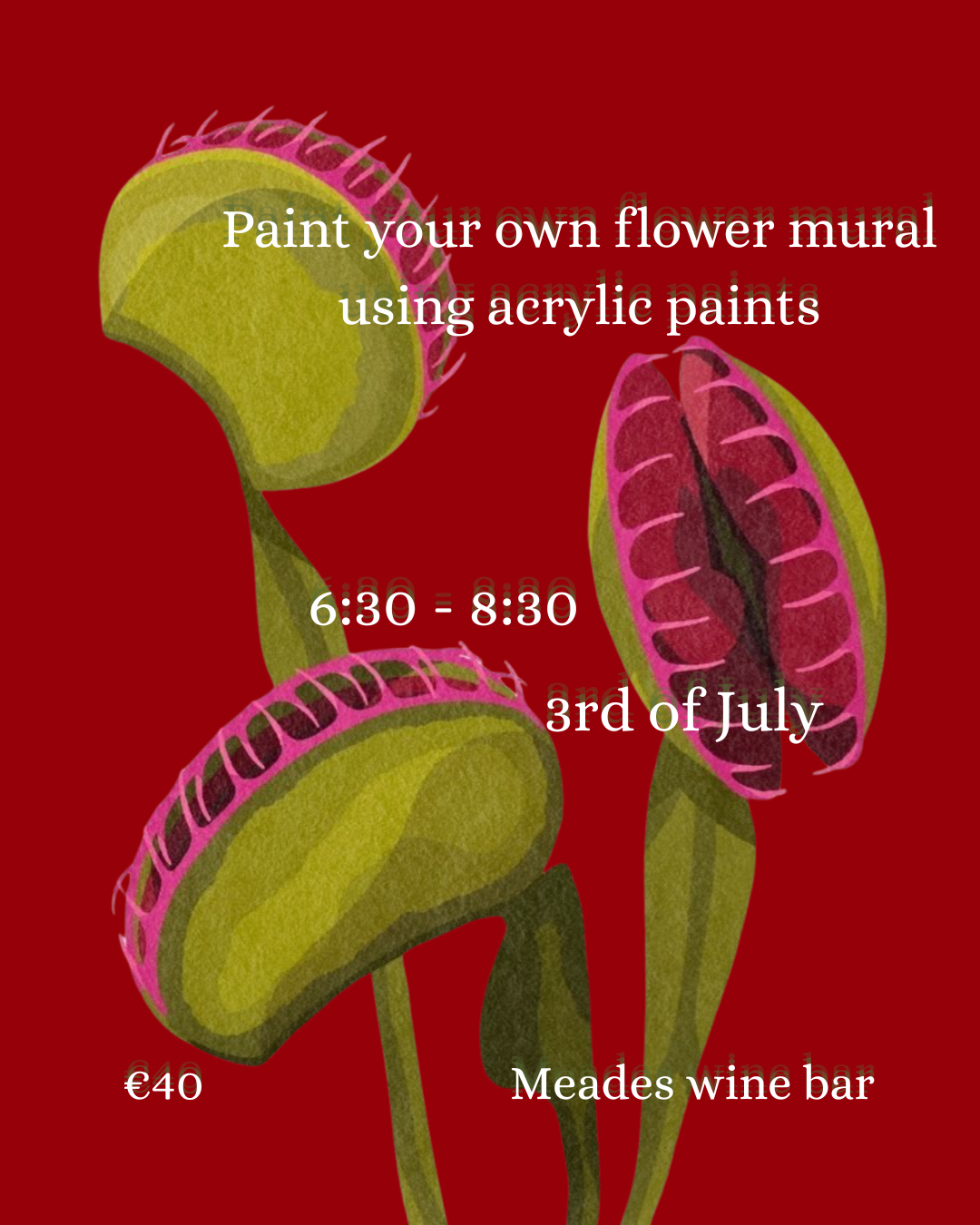 Paint & Sip - Flowers