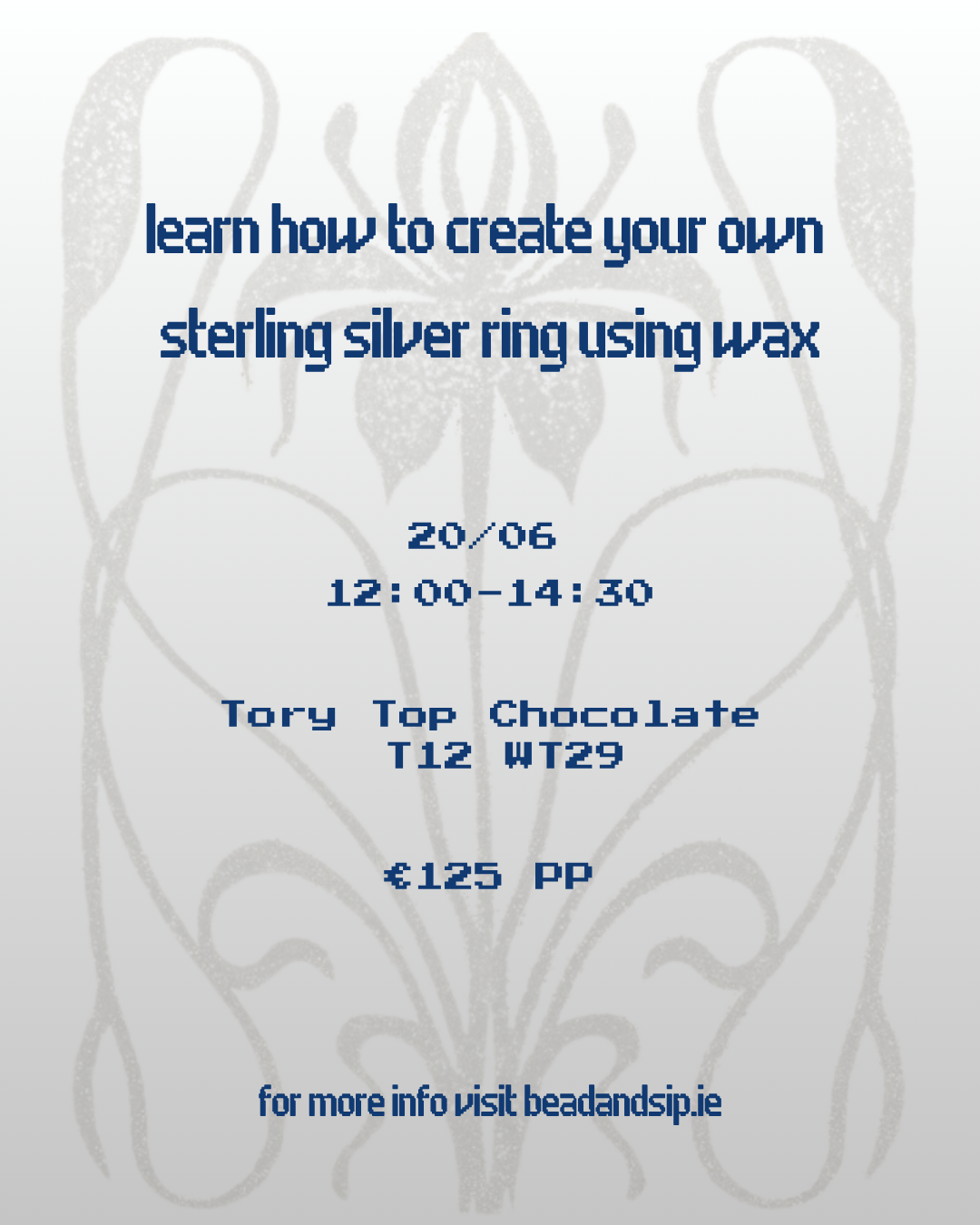 Create your own sterling silver ring workshop