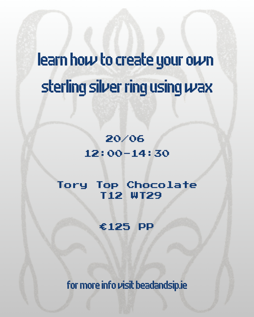 Create your own sterling silver ring workshop