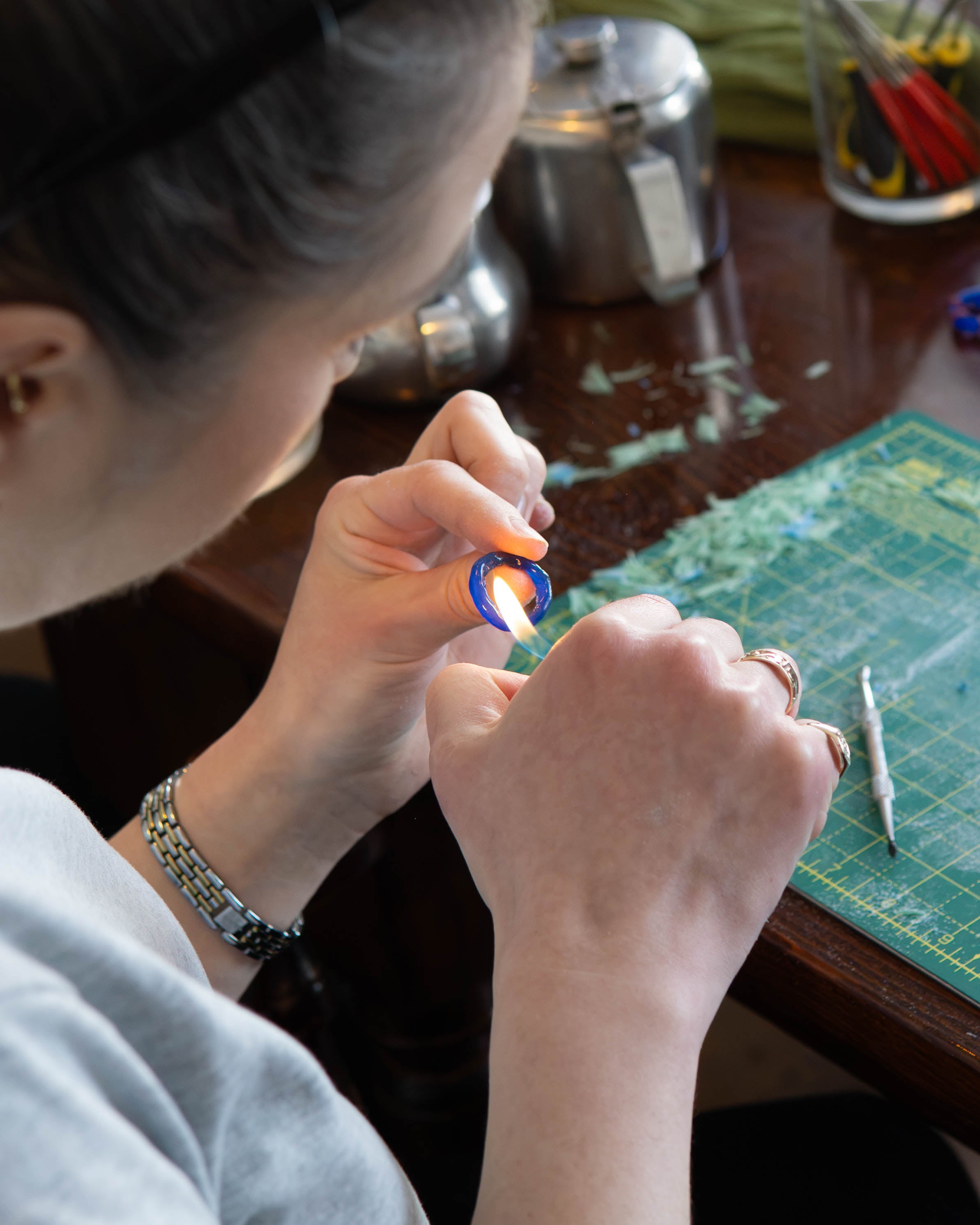 Create your own sterling silver ring workshop 25th of July