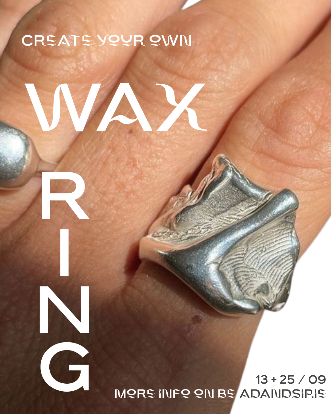 Create your own silver ring workshop - 13 + 25 / 09 Torytop Cafe Cork city