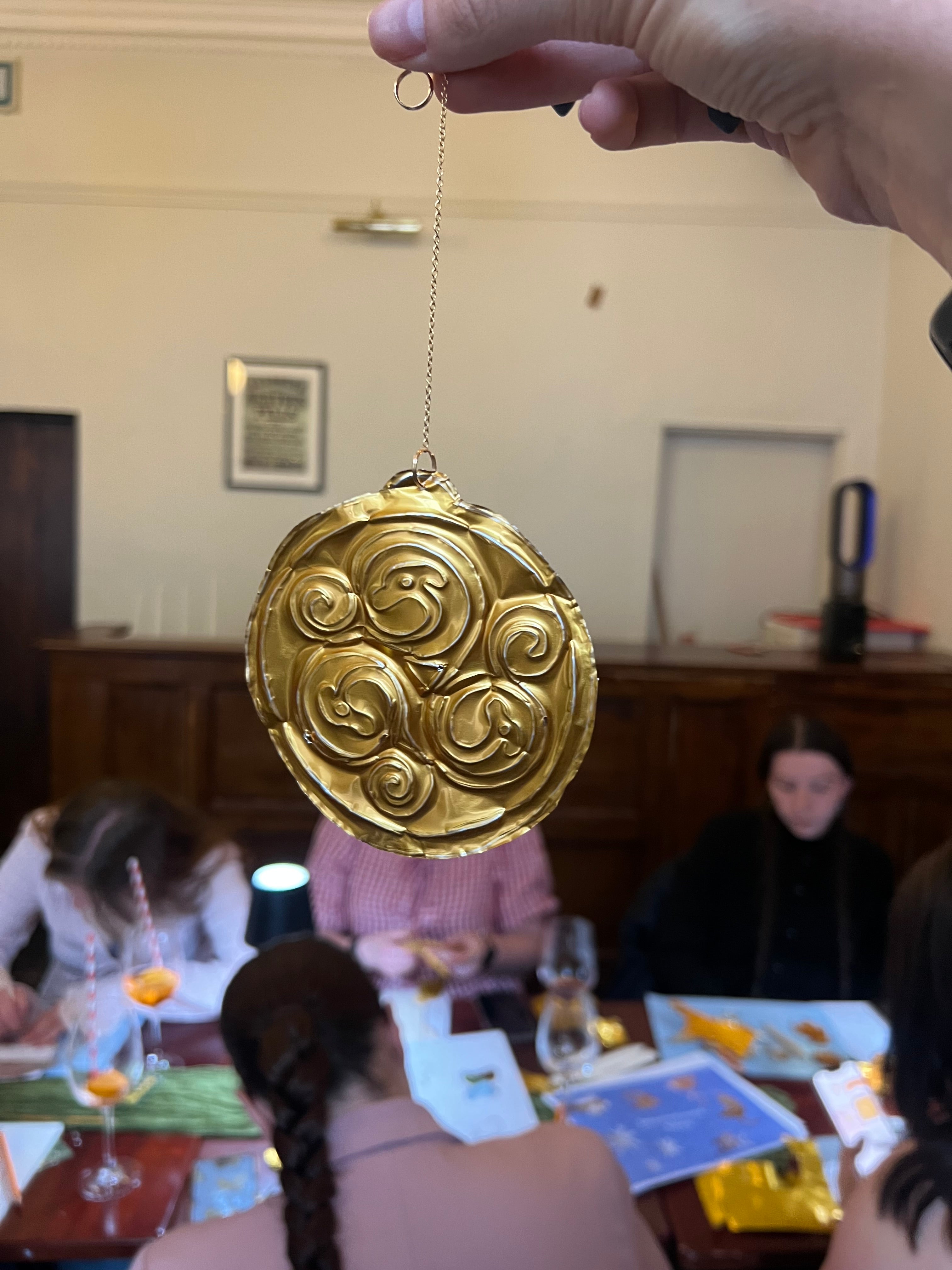 Embossed wall ornament workshop 11th & 25th of June