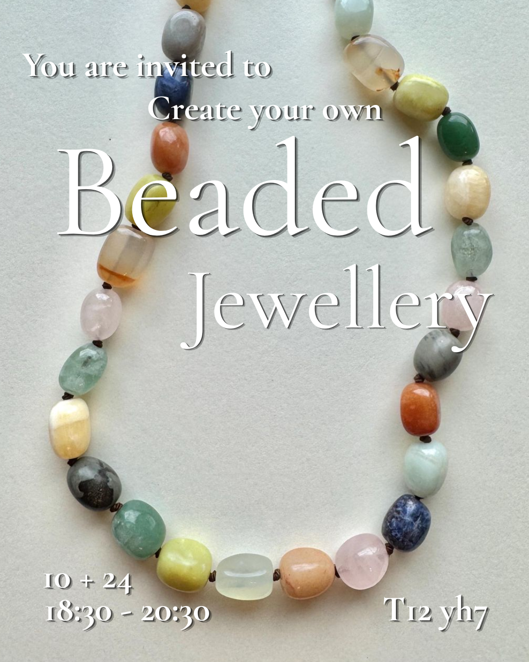 SOLD OUT Bead & Sip - Meades wine bar 10th & 24th of September